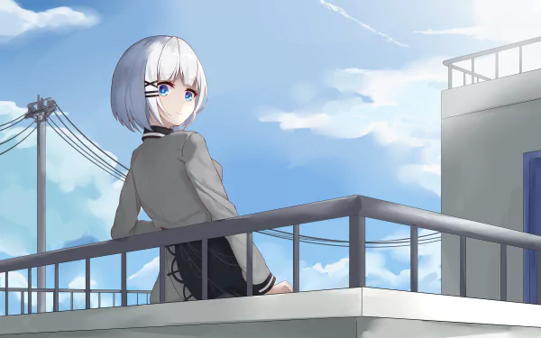 Siesta (The Detective Is Already Dead) Anime The Detective Is Already Dead HD Desktop Wallpaper | Background Image