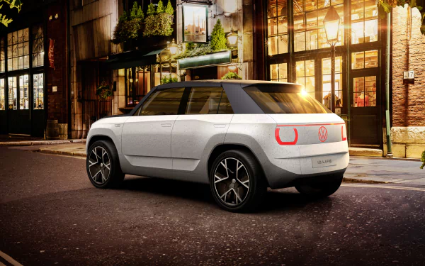 concept car electric car vehicle Volkswagen I.D. LIFE HD Desktop Wallpaper | Background Image