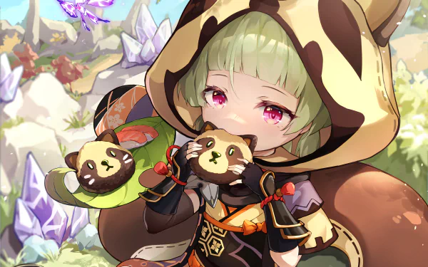 Sayu (Genshin Impact) video game Genshin Impact HD Desktop Wallpaper | Background Image