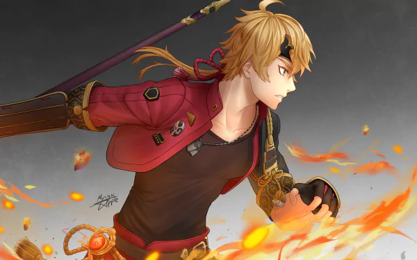 Thoma (Genshin Impact) video game Genshin Impact HD Desktop Wallpaper | Background Image