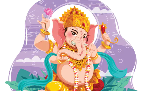 Ganesh religious hinduism HD Desktop Wallpaper | Background Image