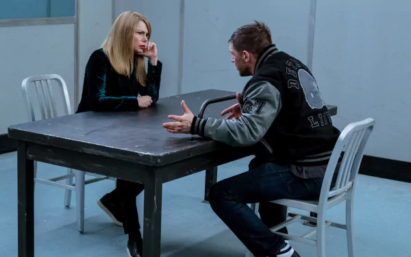 Tom Hardy Michelle Williams movie Venom: Let There Be Carnage HD Desktop Wallpaper | Background Image