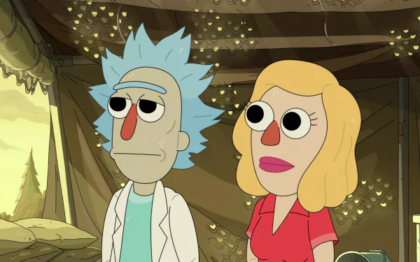 Beth Smith Rick Sanchez TV Show Rick and Morty HD Desktop Wallpaper | Background Image