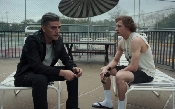 Tye Sheridan Oscar Isaac movie The Card Counter HD Desktop Wallpaper | Background Image