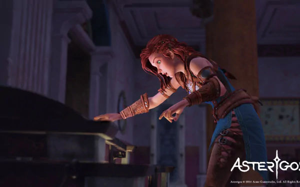 video game Asterigos: Curse of the Stars HD Desktop Wallpaper | Background Image