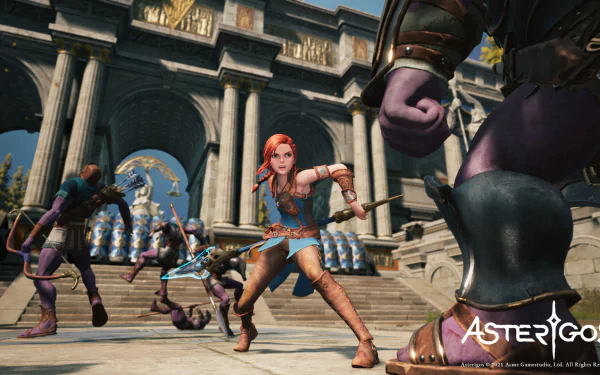 video game Asterigos: Curse of the Stars HD Desktop Wallpaper | Background Image