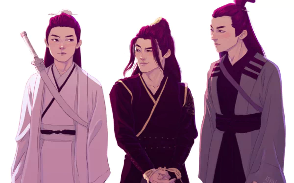 Li Bo-Wen Song Lan Wang Hao Xuan Xue Yang Song Ji Yang Xiao Xingchen TV Show The Untamed HD Desktop Wallpaper | Background Image