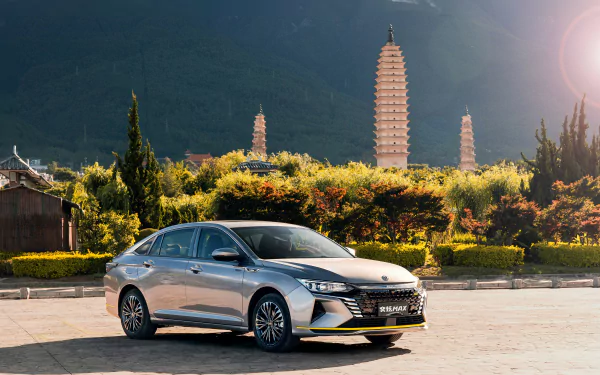 compact car vehicle Dongfeng Aeolus Yixuan HD Desktop Wallpaper | Background Image