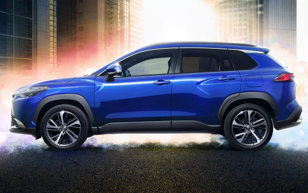 SUV Toyota Corolla Cross Hybrid vehicle Toyota Corolla Cross HD Desktop Wallpaper | Background Image