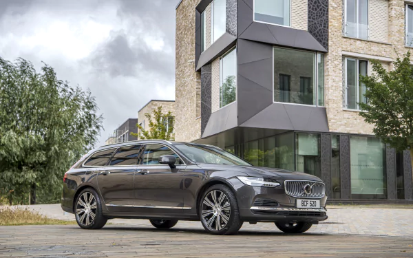 Volvo V90 vehicle Volvo V90 T6 AWD HD Desktop Wallpaper | Background Image