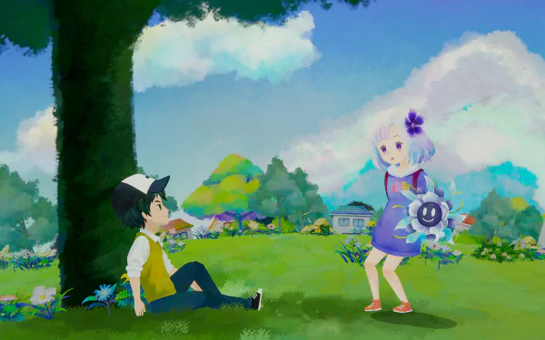 video game Sumire HD Desktop Wallpaper | Background Image