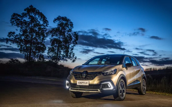 SUV vehicle Renault Captur HD Desktop Wallpaper | Background Image
