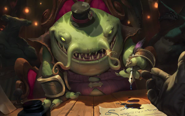 Tahm Kench (League of Legends) video game Legends of Runeterra HD Desktop Wallpaper | Background Image
