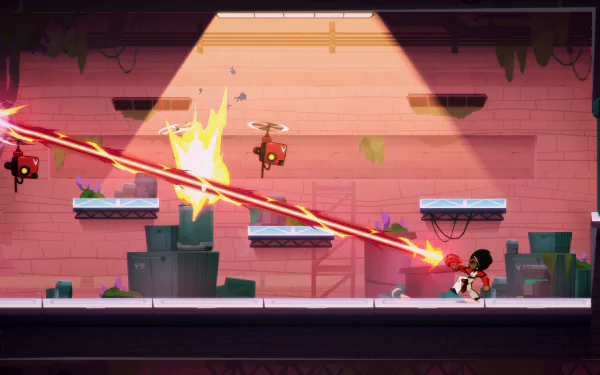 video game Blast Brigade vs. the Evil Legion of Dr. Cread HD Desktop Wallpaper | Background Image