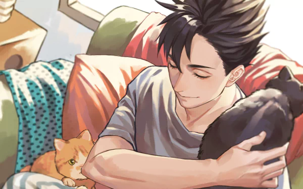 Tetsurō Kuroo Anime Haikyū!! HD Desktop Wallpaper | Background Image