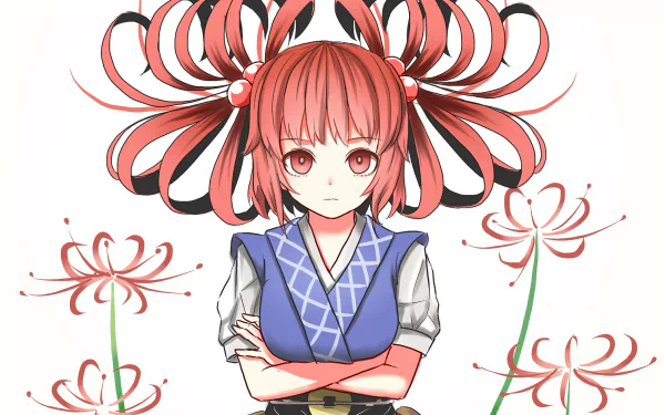 Komachi Onozuka Anime Touhou HD Desktop Wallpaper | Background Image
