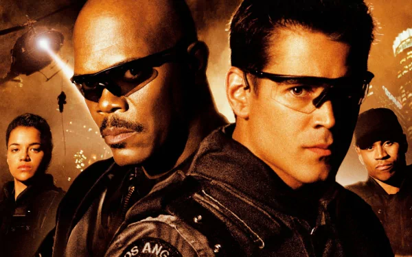 Colin Farrell movie S.W.A.T. (2003) HD Desktop Wallpaper | Background Image