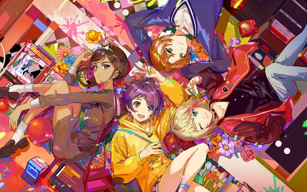 Anime Wonder Egg Priority Neiru Aonuma Rika Kawai Ai Ohto Momoe Sawaki HD Wallpaper | Background Image