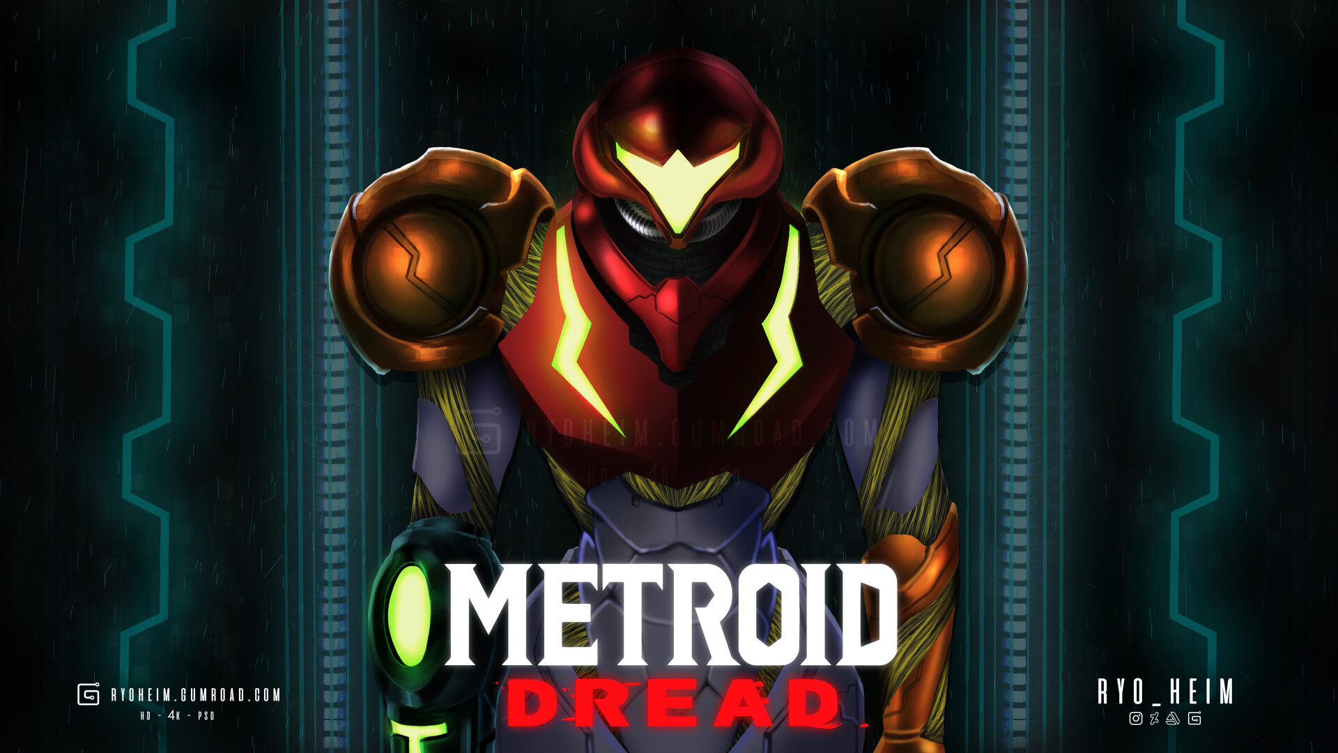 Video Game Metroid Dread HD Wallpaper | Background Image