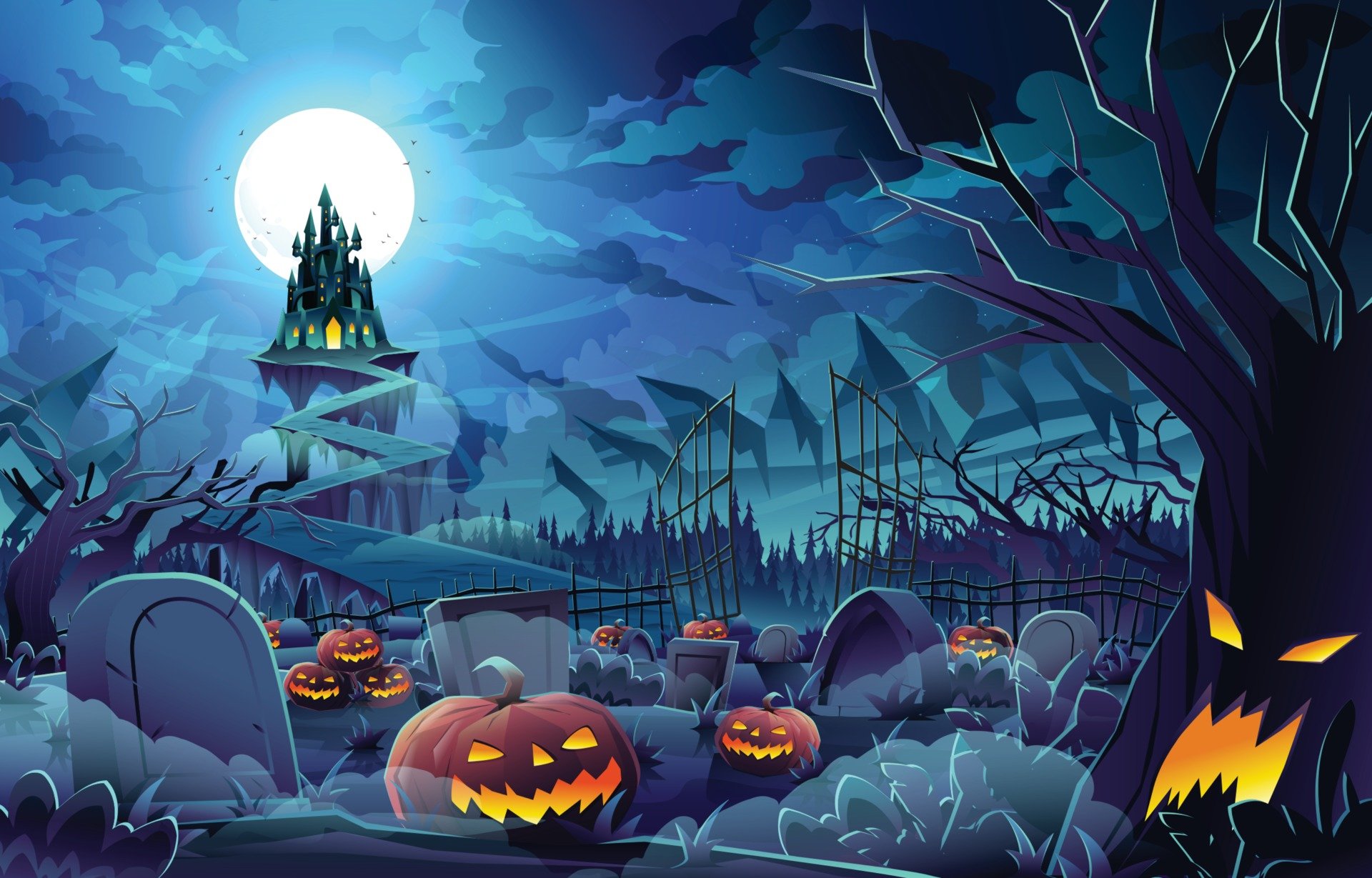 Holiday Halloween HD Wallpaper