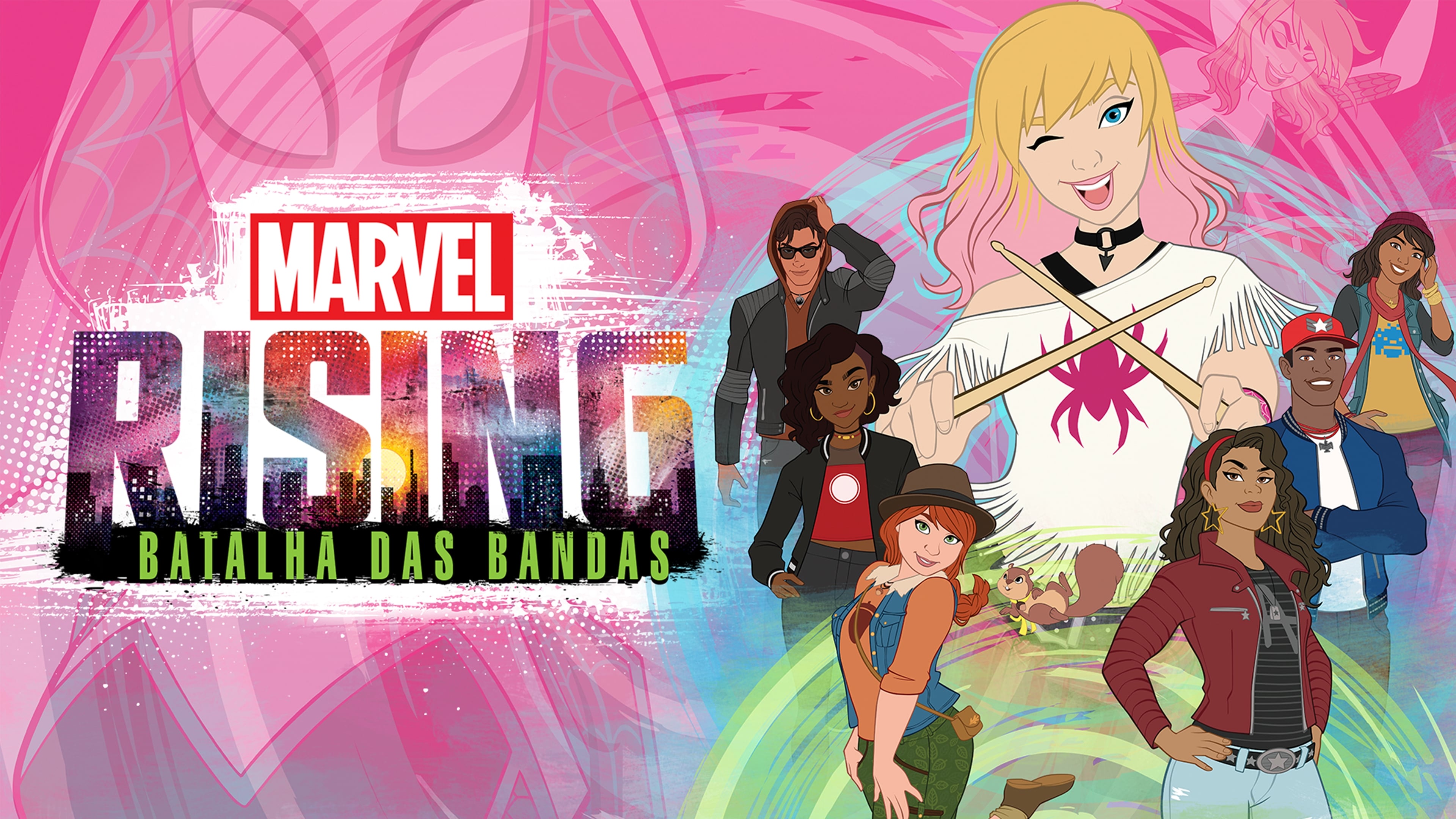 Battle of the bands. Marvel Rising Battle of the Bands. Marvel Rising: Battle of the Bands | feat. Dove Cameron, Sofia Wylie & skai Jackson | Full Episode. Battle of the Bands cartoon. Рисинг Рейнбоу обложка альбома.