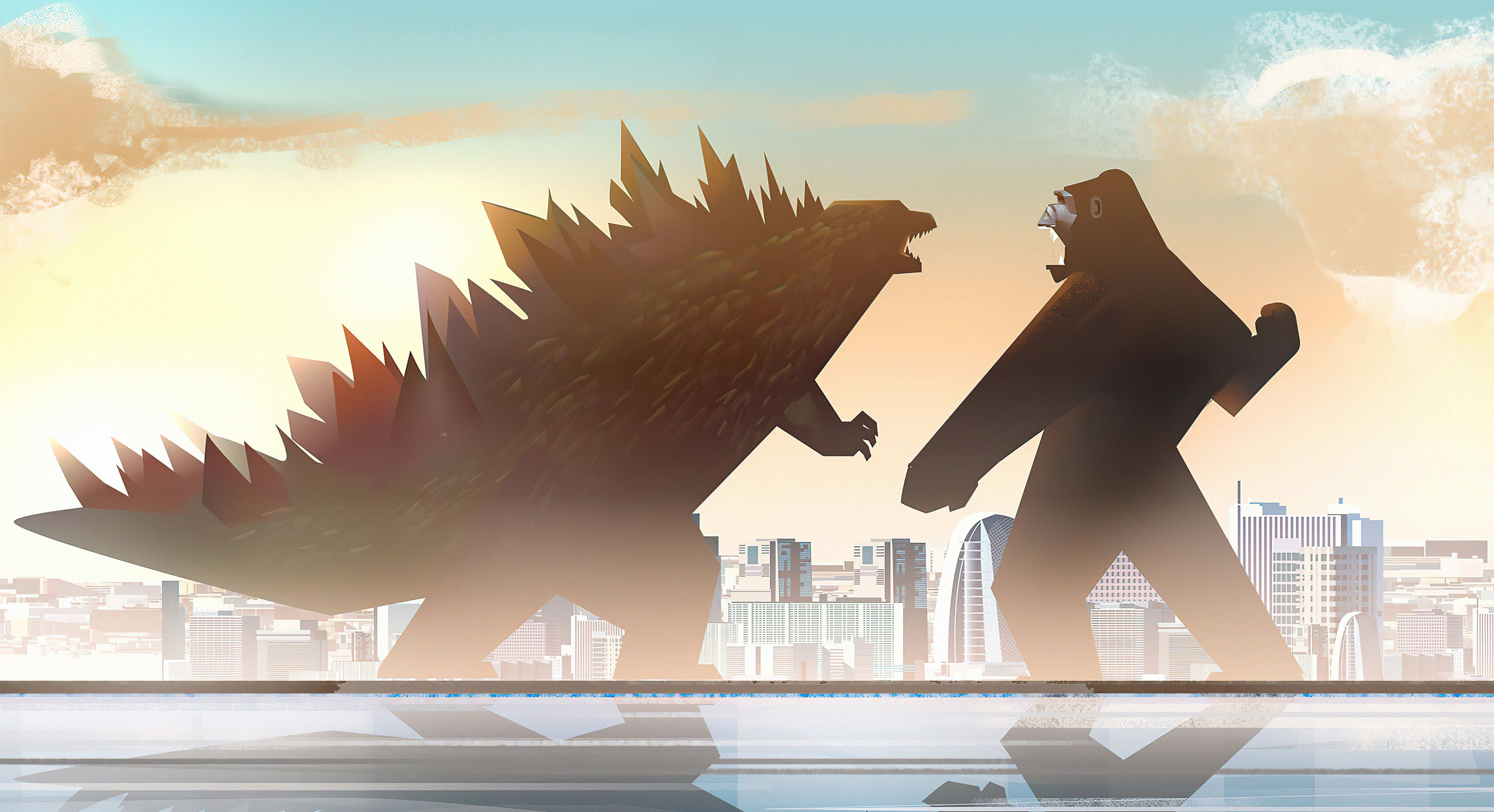 40+ Godzilla vs Kong HD Wallpapers and Backgrounds