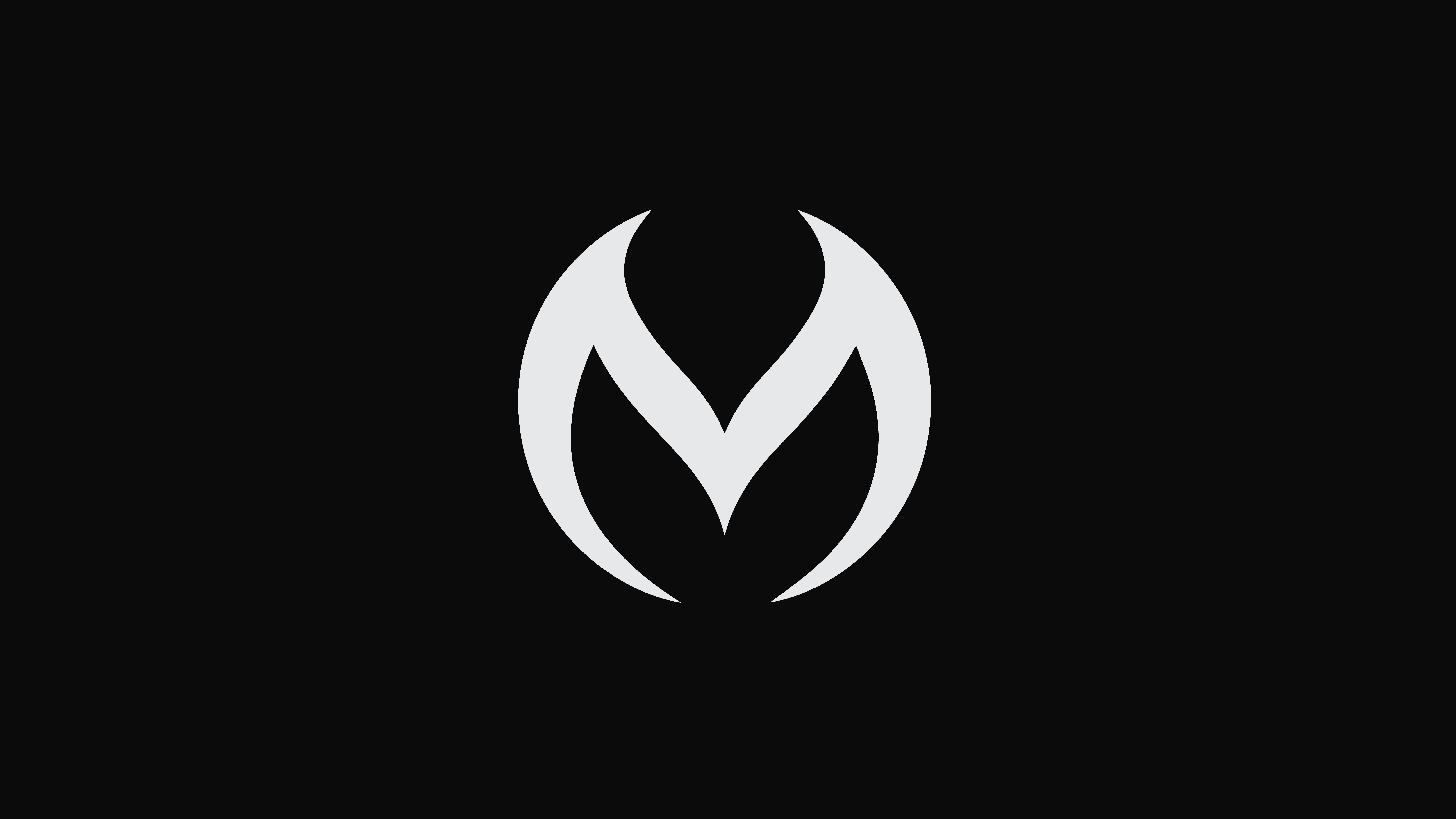 Letter M logo Gaming by deniq