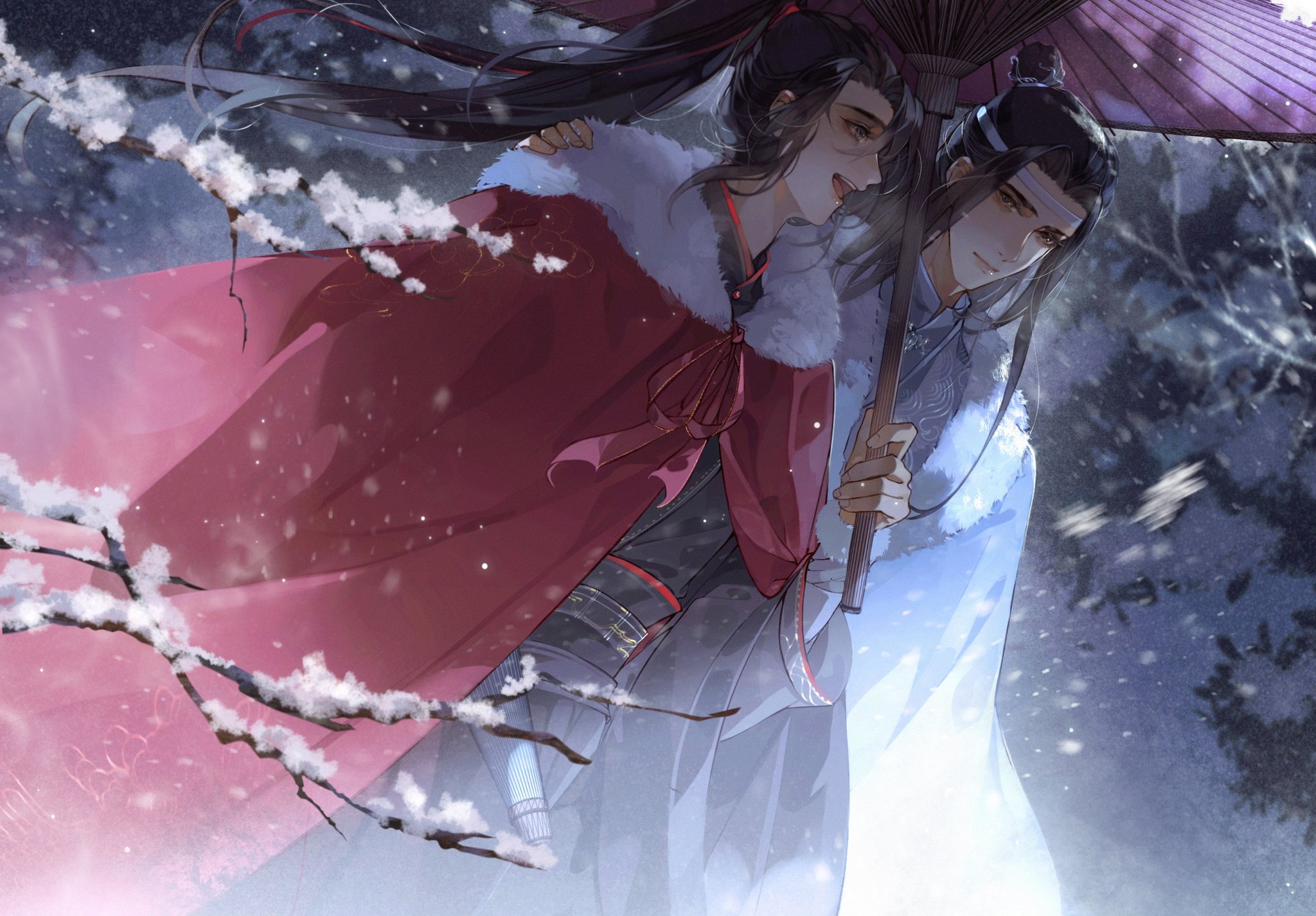 Download Mo Dao Zu Shi Cute Wangxian Couple Wallpaper