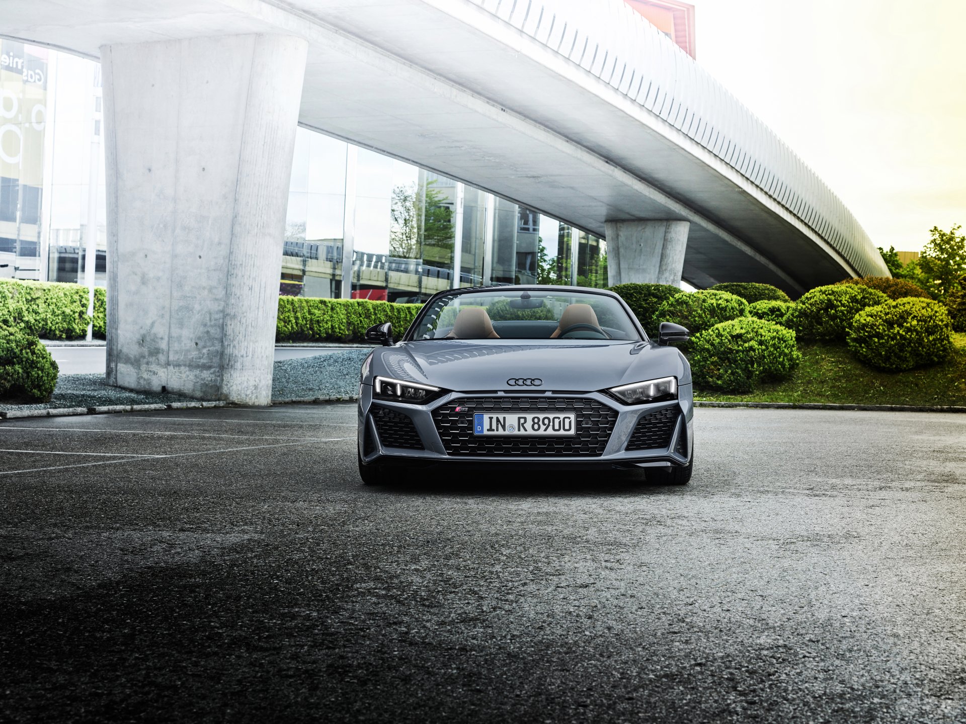 Download Grand Tourer Vehicle Audi R8 GT Spyder 4k Ultra HD Wallpaper
