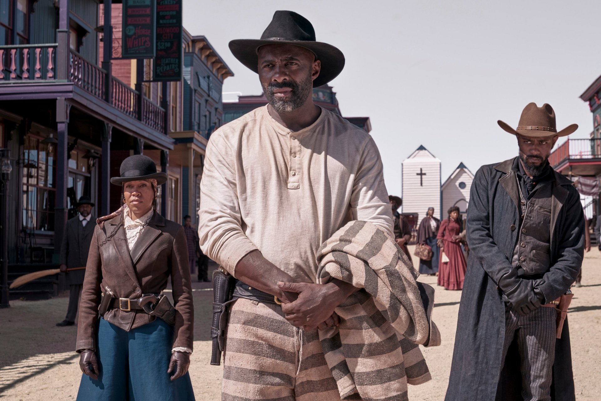 Download Idris Elba Movie The Harder They Fall HD Wallpaper