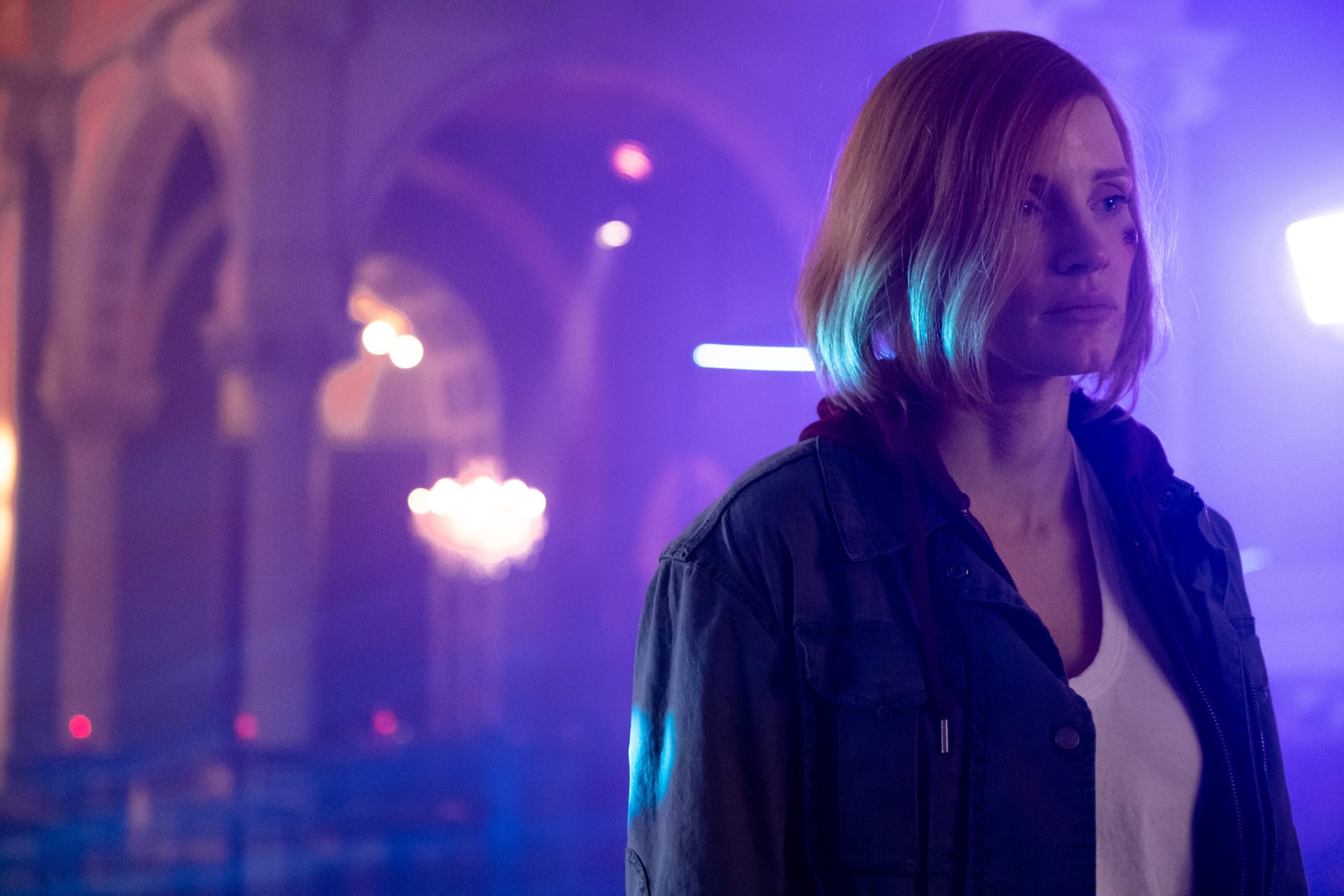 Download Jessica Chastain Movie Ava 4k Ultra HD Wallpaper