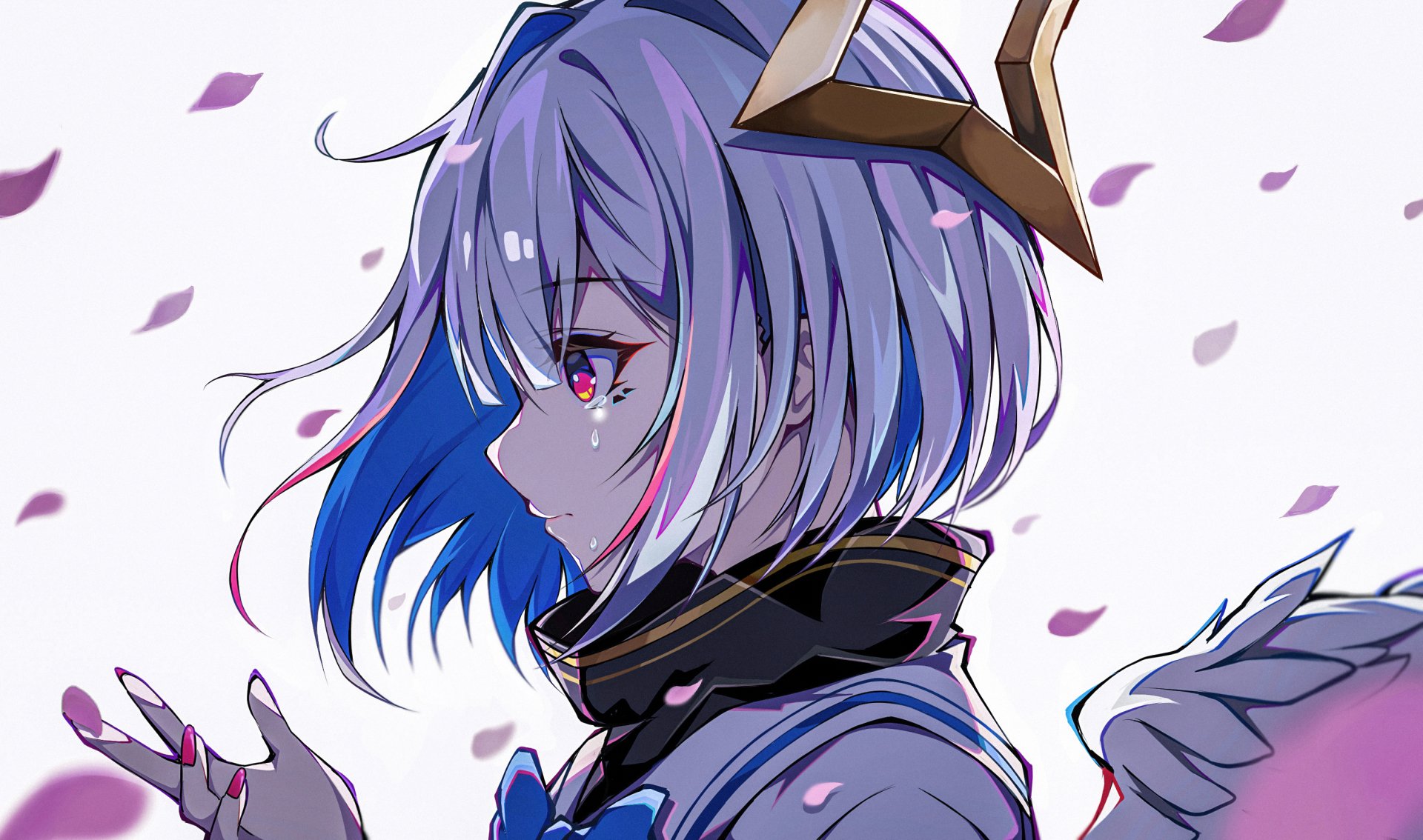 Download Hololive Amane Kanata Anime Virtual Youtuber HD Wallpaper