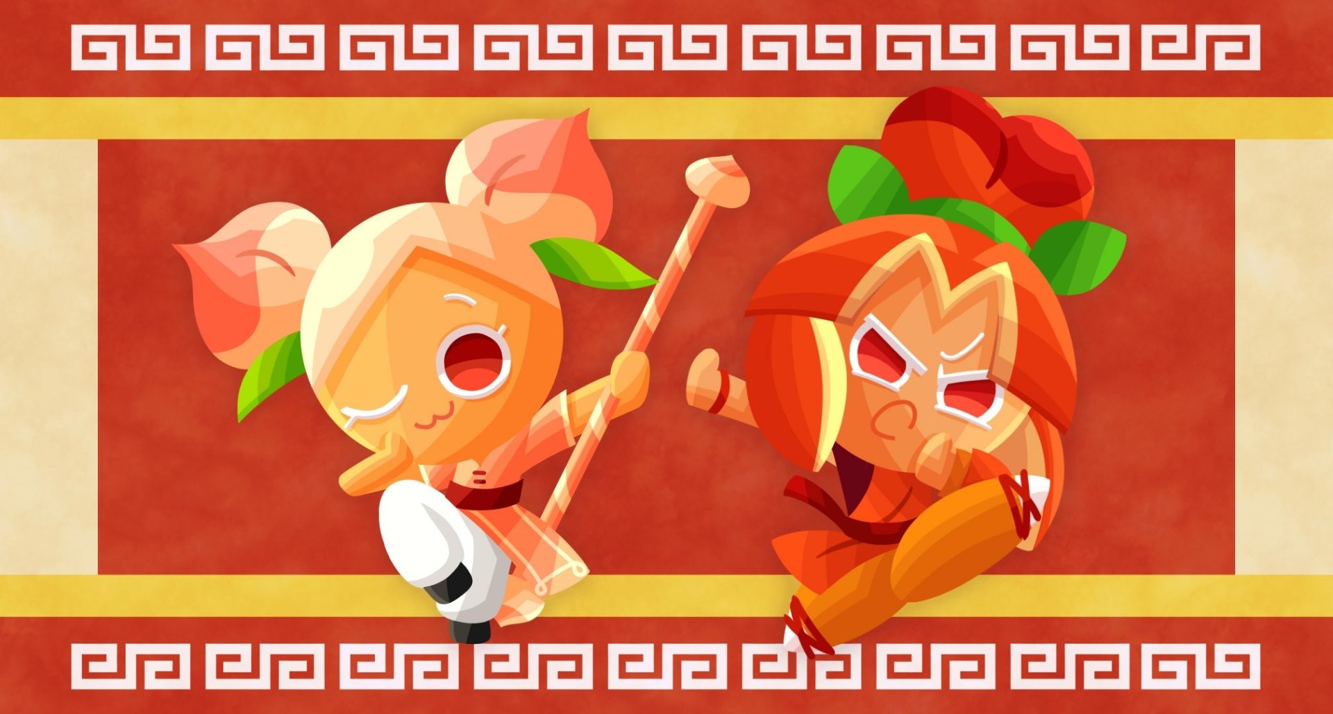 Download Plum Cookie (Cookie Run) Peach Cookie (Cookie Run) Video Game Cookie Run: OvenBreak HD Wallpaper