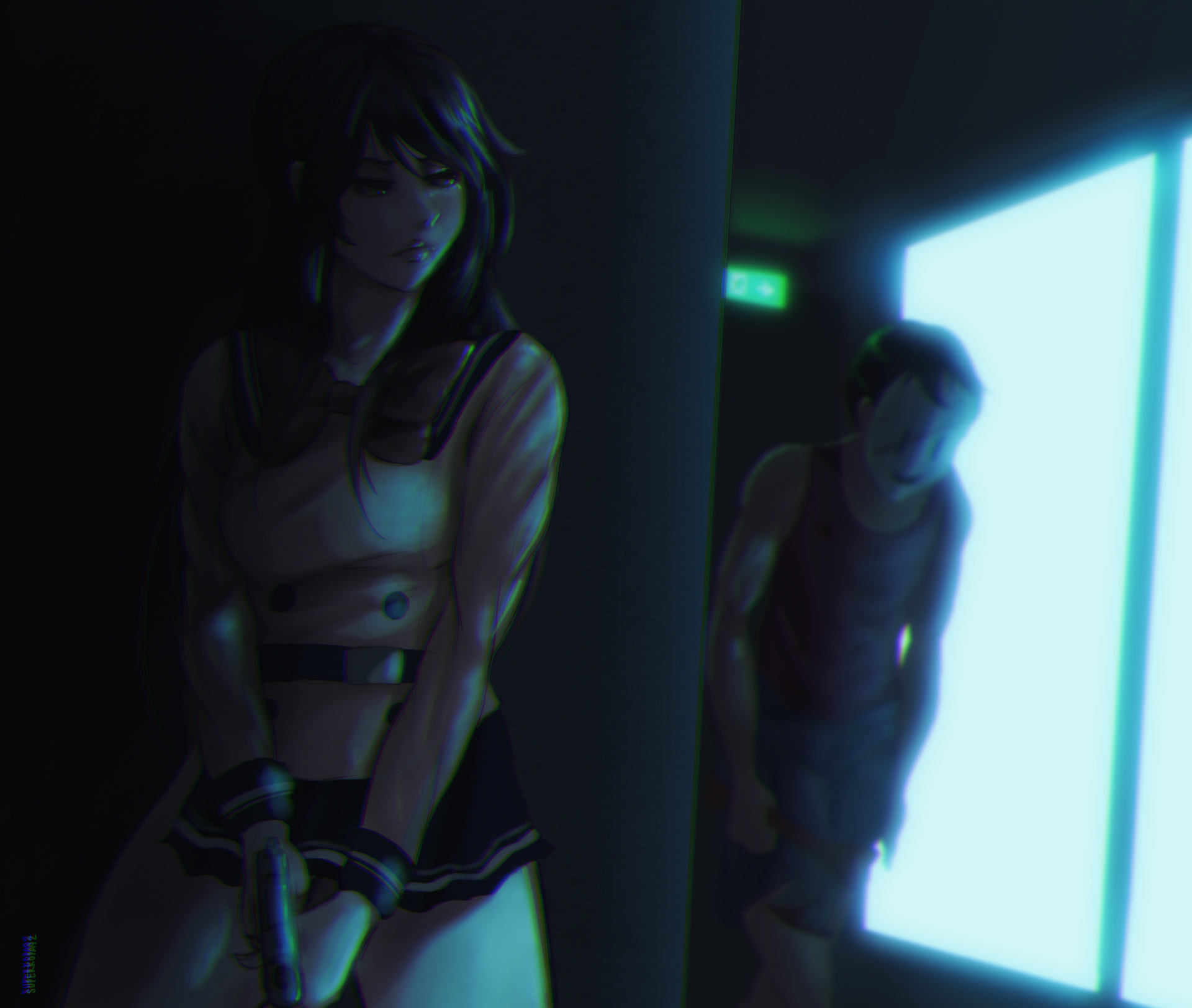 Download Anime High-Rise Invasion 4k Ultra HD Wallpaper by superkopa92