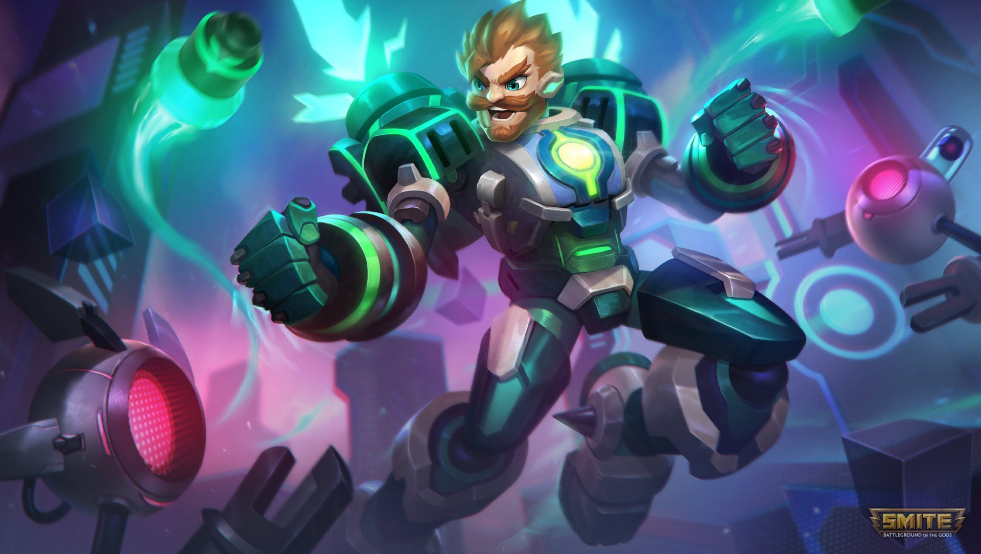 Download Vulcan (Smite) Video Game Smite HD Wallpaper