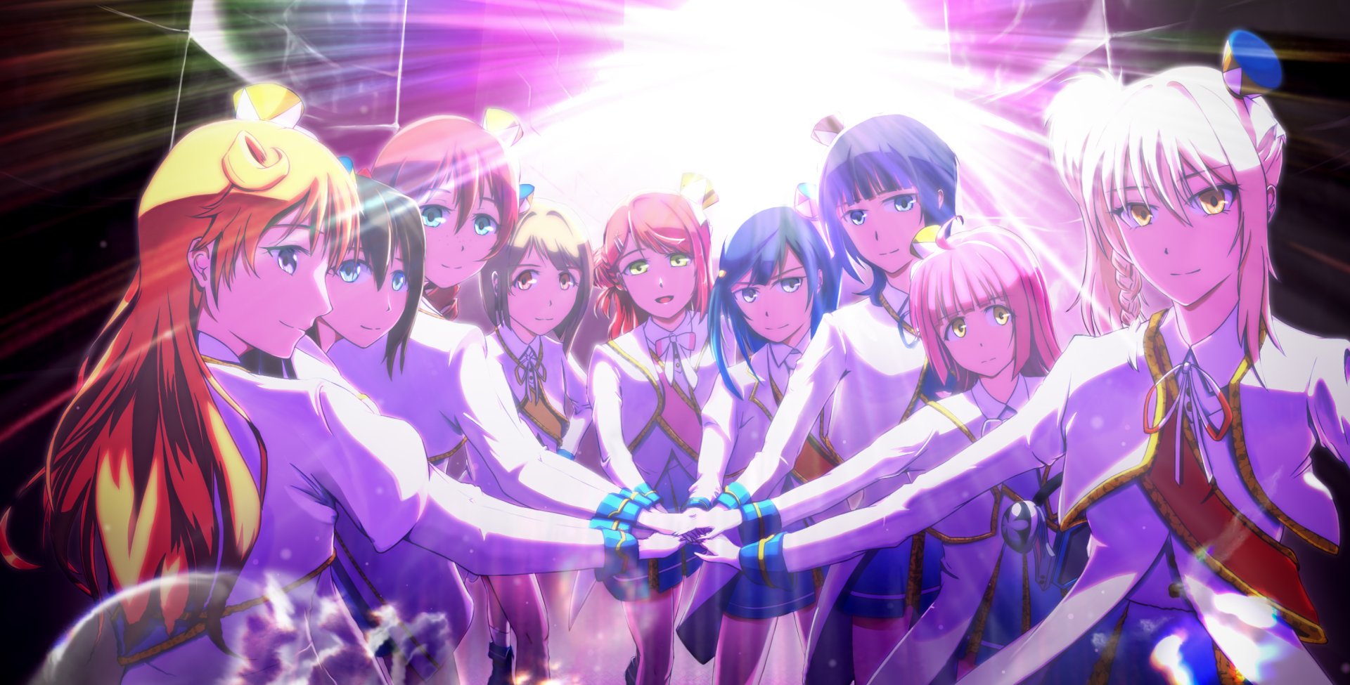Download Setsuna Yuki Ayumu Uehara Rina Tennoji Shizuku Osaka Kasumi Nakasu Kanata Konoe Emma Verde Karin Asaka Anime Love Live! Nijigasaki High School Idol Club HD Wallpaper