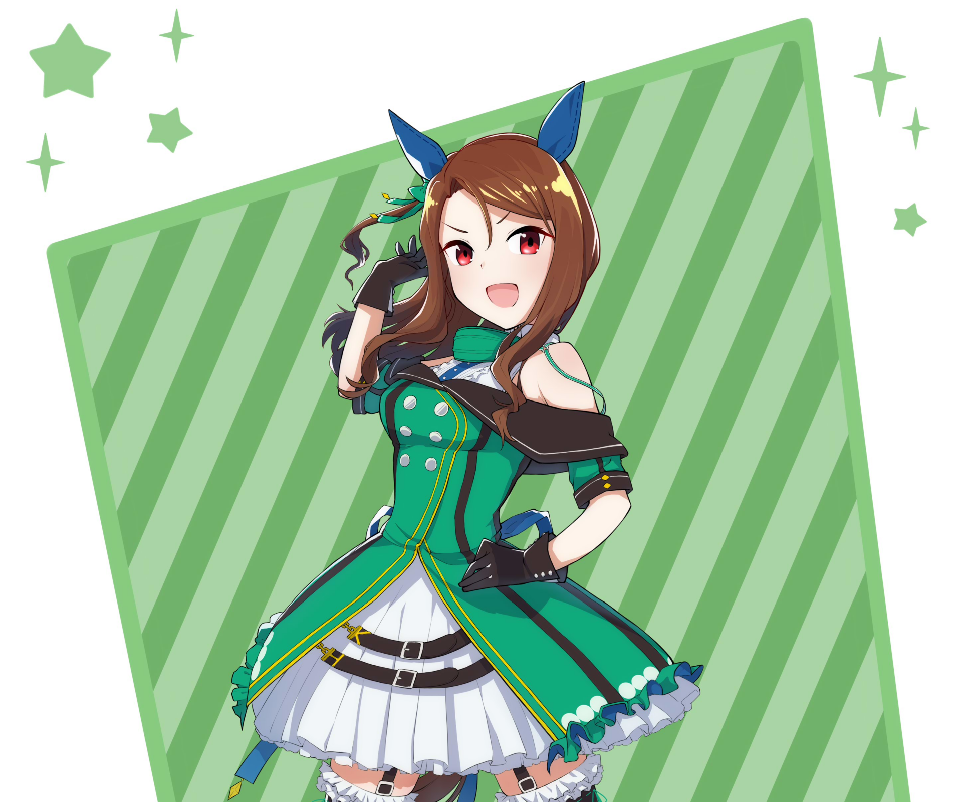 Download King Halo (Uma Musume) Anime Uma Musume: Pretty Derby HD Wallpaper