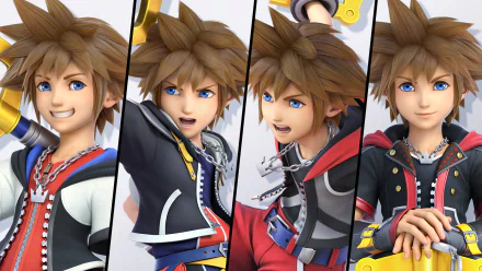 Sora (Kingdom Hearts) video game Super Smash Bros. Ultimate HD Desktop Wallpaper | Background Image
