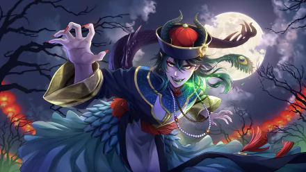 Malleus Draconia video game Twisted Wonderland HD Desktop Wallpaper | Background Image