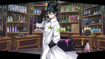 Malleus Draconia video game Twisted Wonderland HD Desktop Wallpaper | Background Image