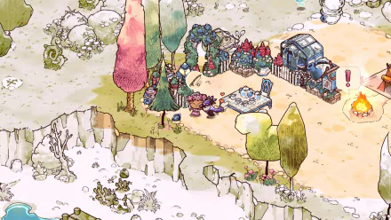 video game Cozy Grove HD Desktop Wallpaper | Background Image