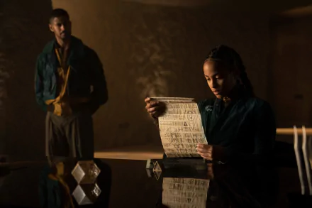 Lou Llobel Alfred Enoch TV Show Foundation HD Desktop Wallpaper | Background Image