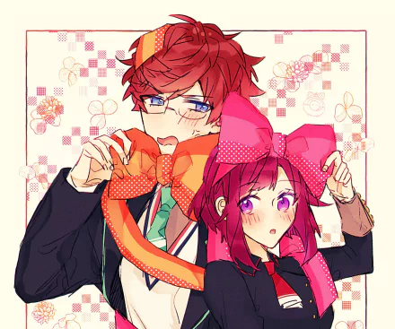 Sena Hiyori Ebana Keito video game Charade Maniacs HD Desktop Wallpaper | Background Image