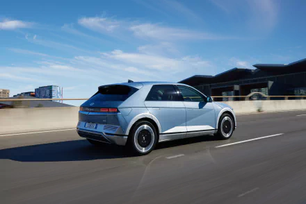 SUV vehicle Hyundai IONIQ 5 HD Desktop Wallpaper | Background Image