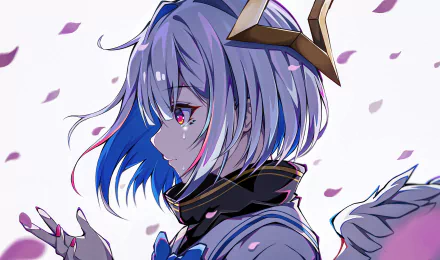 hololive Amane Kanata Anime Virtual Youtuber HD Desktop Wallpaper | Background Image