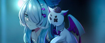 Nijisanji Elira Pendora Anime Virtual Youtuber HD Desktop Wallpaper | Background Image