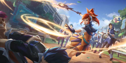 Lux (League Of Legends) video game Legends of Runeterra HD Desktop Wallpaper | Background Image