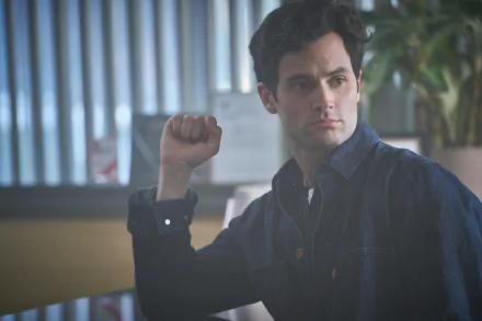 Penn Badgley TV Show YOU HD Desktop Wallpaper | Background Image