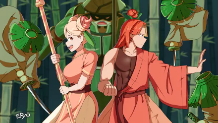 Plum Cookie (Cookie Run) Peach Cookie (Cookie Run) video game Cookie Run: OvenBreak HD Desktop Wallpaper | Background Image