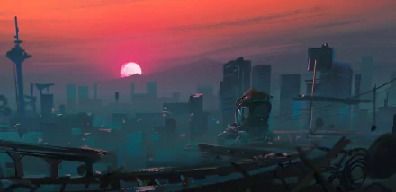 car Sci Fi city sci fi city HD Desktop Wallpaper | Background Image